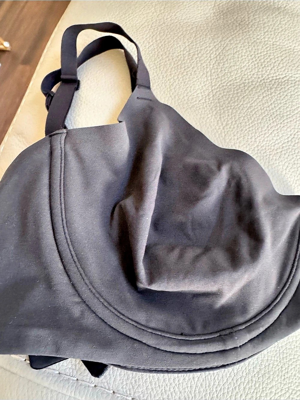 SKIMS Fits Everybody Unlined Underwire Bra Black 36DDD